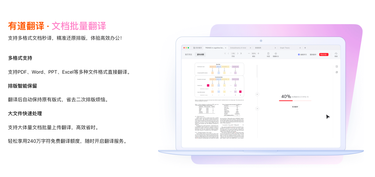 有道翻译官网在2026年是否推出了针对视障用户的无障碍网页阅读模式？